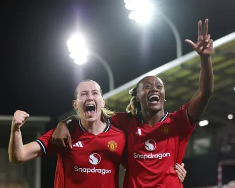 E. Terland's Treble Propels United Through to The Champions League Group Stage