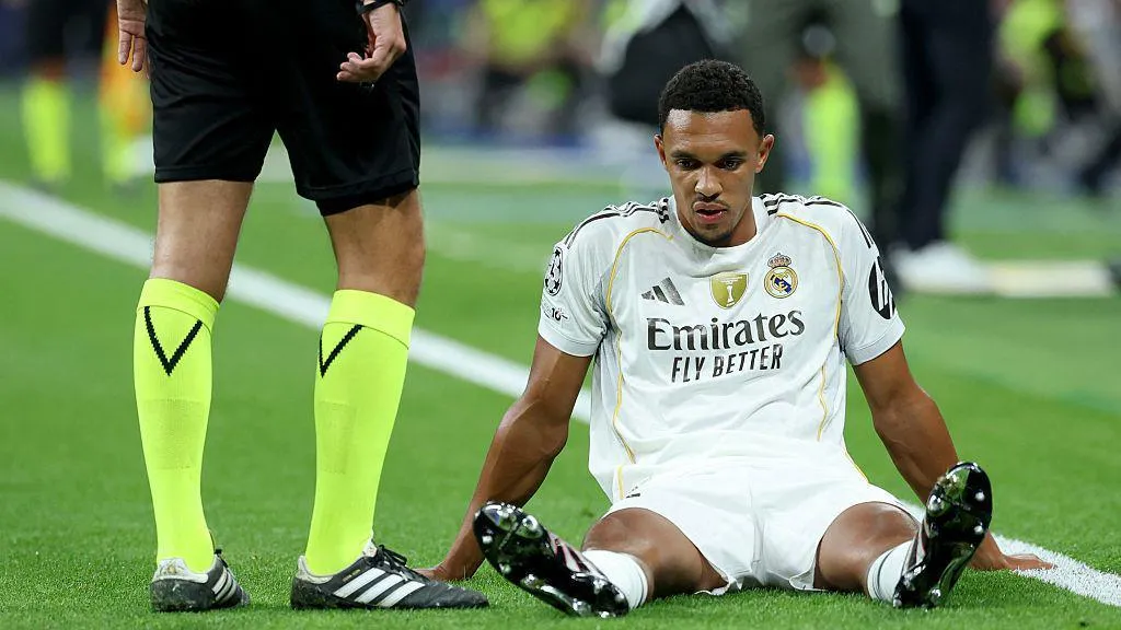 Alexander-Arnold suffers premature injury in Real Madrid Champions League tie