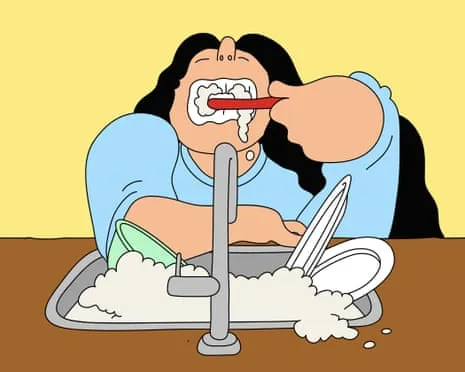 Should Our Housemate Cease Brushing Her Toothbrush at the Kitchen Sink?