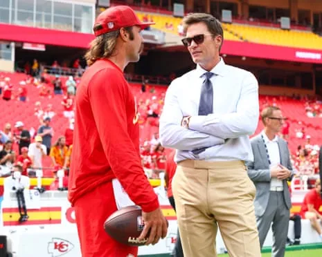 Tom Brady sparks social media outrage as appearing in Raiders sideline box